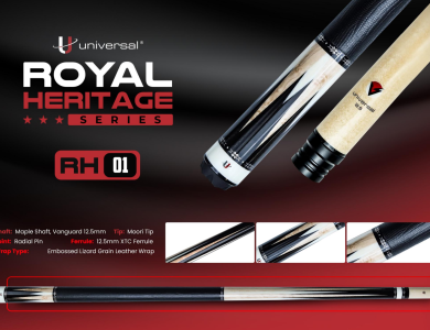 Universal Royal Heritage RH-01 | Cơ Bida Lỗ Chính Hãng