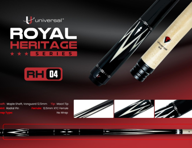 Universal Royal Heritage RH-04| Cơ Bida Lỗ Chính Hãng