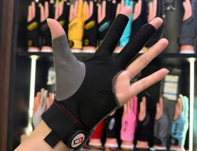 GĂNG TAY BIDA CUETEC AXIS CHÍNH HÃNG-XÁM/ ĐỎ