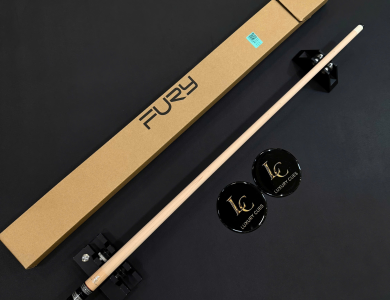 NGỌN CƠ BIDA LỖ FURY MAX (CHỈ BẠC / SILVER RING) – CÔNG NGHỆ GIẢM BẠT CAO CẤP