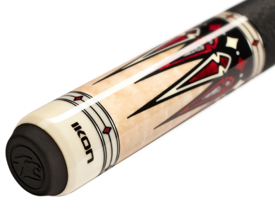 Chuôi Predator Ikon4 3 gỗ Burgundy Curly Maple / gỗ White Turquoise 