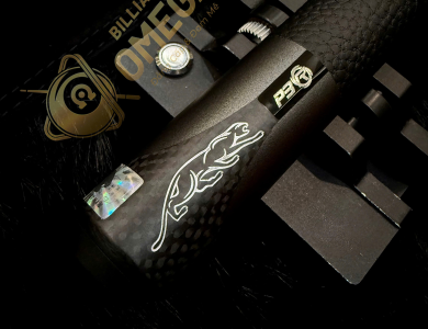 Chuôi Predator P3 Revo Grey Metallic Tay da Luxe 