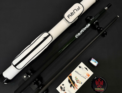Gậy Bida Lỗ Leadsuper DR Xanh Rêu –Ngọn Full Carbon Chính Hãng Cao Cấp
