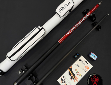 Gậy Bida Lỗ Leadsuper V2 Đỏ –Ngọn Full Carbon Chính Hãng Cao Cấp
