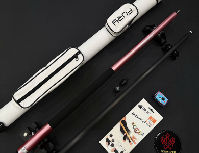 Gậy Bida Lỗ Leadsuper V1 Hồng –Ngọn Full Carbon Chính Hãng Cao Cấp