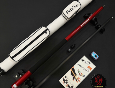 Gậy Bida Lỗ Leadsuper V1 Đỏ –Ngọn Full Carbon Chính Hãng Cao Cấp