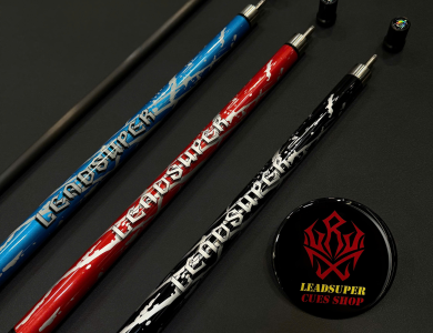 Gậy Bida Lỗ Leadsuper V2 Đen –Ngọn Full Carbon Chính Hãng Cao Cấp