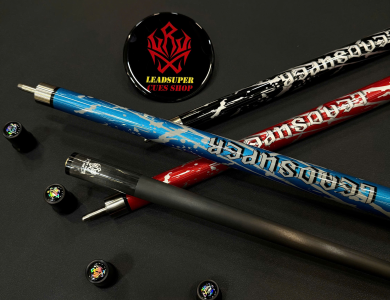 Gậy Bida Lỗ Leadsuper V2 Đen –Ngọn Full Carbon Chính Hãng Cao Cấp