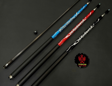 Gậy Bida Lỗ Leadsuper V2 Đỏ –Ngọn Full Carbon Chính Hãng Cao Cấp