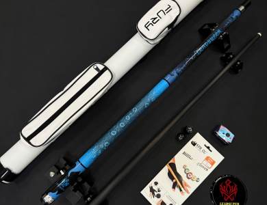 Gậy Bida Lỗ Leadsuper LS-A Xanh Dương –Ngọn Full Carbon Chính Hãng