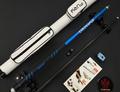 Gậy Bida Lỗ Leadsuper Dragon Xanh –Ngọn Full Carbon Chính Hãng Cao Cấp