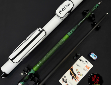 Gậy Bida Lỗ Leadsuper LS-A Xanh Lục –Ngọn Full Carbon Chính Hãng