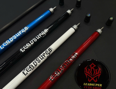 Gậy Bida Lỗ Leadsuper Dragon Đen –Ngọn Full Carbon Chính Hãng Cao Cấp