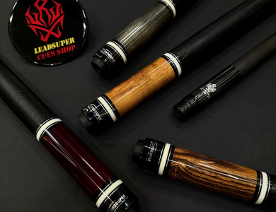 Gậy Bida Lỗ Leadsuper WOOD-BM –Ngọn Full Carbon Chính Hãng