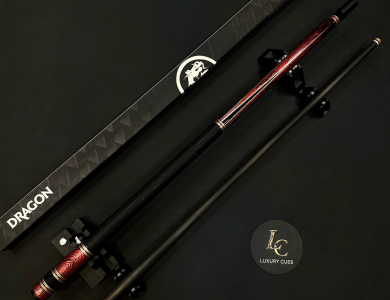 Gậy Bida Lỗ Dragon Luxury Red–Ngọn Full Carbon Chính Hãng Cao Cấp