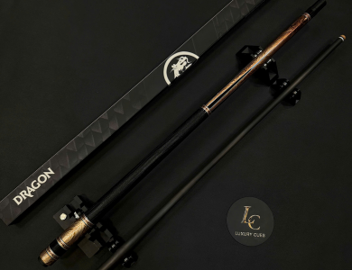 Gậy Bida Lỗ Dragon Luxury Gold–Ngọn Full Carbon Chính Hãng Cao Cấp