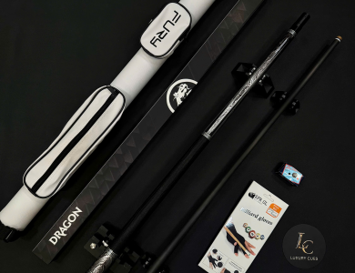 Gậy Bida Lỗ Dragon Luxury Grey–Ngọn Full Carbon Chính Hãng Cao Cấp