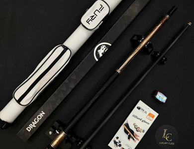 Gậy Bida Lỗ Dragon Luxury Gold–Ngọn Full Carbon Chính Hãng Cao Cấp