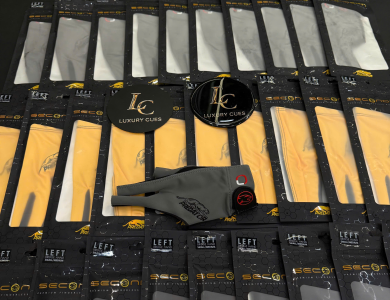 Găng tay bida Predator Second Skin Jasmin Ouschan Signature – Màu xám – Tay trái