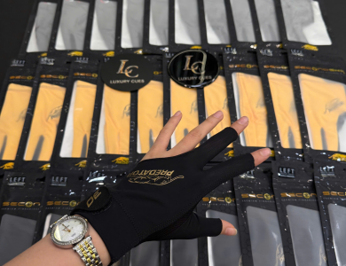 Găng tay bida Predator Second Skin Black & Gold – Phiên bản Kỷ niệm 30 năm (Tay trái)