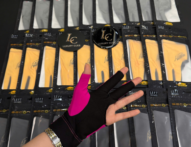 Găng tay bida Predator Second Skin Pink – Tay trái