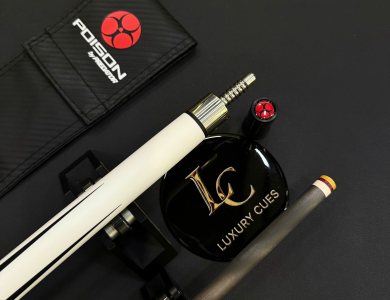 Poison Nitro-12 Ngọn Full Carbon | Cơ Bida Lỗ Chính Hãng