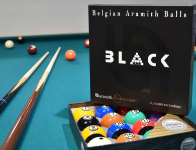 Bi Aramith Tournament Black TV Billiard Pool Ball