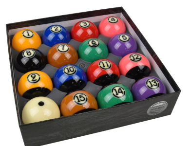 Bi Aramith Tournament Black TV Billiard Pool Ball