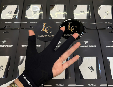 GĂNG TAY BI-A TP (TURNING POINT) – ĐEN – TAY TRÁI