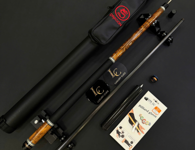 CƠ BIDA LỖ DRAGON SPECIAL BE NGỌN FULL CARBON (TẶNG KÈM FULL PHỤ KIỆN)