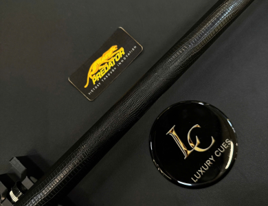 CHUÔI CƠ BIDA LỖ PREDATOR TRUE SPLICE 16 LIMITED EDITION - GỖ MUN ĐEN ĐIỂM XANH LÁ/VÀNG - TAY CẦM DA CAO CẤP