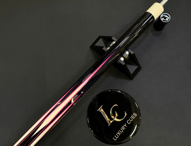 CHUÔI CƠ BIDA LỖ PREDATOR TRUE SPLICE 16 LIMITED EDITION - GỖ MUN ĐEN ĐIỂM TÍM/HỒNG - TAY CẦM DA CAO CẤP