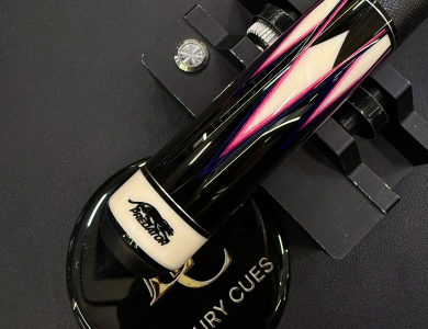 CHUÔI CƠ BIDA LỖ PREDATOR TRUE SPLICE 16 LIMITED EDITION - GỖ MUN ĐEN ĐIỂM TÍM/HỒNG - TAY CẦM DA CAO CẤP