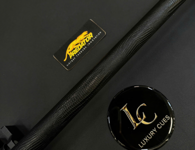 CHUÔI CƠ BIDA LỖ PREDATOR TRUE SPLICE 16 LIMITED EDITION - GỖ MUN ĐEN ĐIỂM XANH DƯƠNG/XANH NGỌC - TAY CẦM DA CAO CẤP