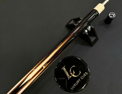 CHUÔI CƠ BIDA LỖ PREDATOR TRUE SPLICE 16 LIMITED EDITION - GỖ MUN ĐEN ĐIỂM ĐỎ/CAM - TAY CẦM DA CAO CẤP