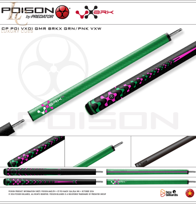 Gậy Phá/Nhảy Poison BKR-13/ Ngọn Full Carbon Chính Hãng Cao Cấp