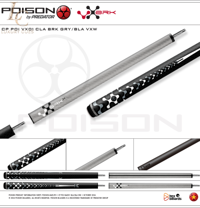 Gậy Phá/Nhảy Poison BKR-14/ Ngọn Full Carbon Chính Hãng Cao Cấp