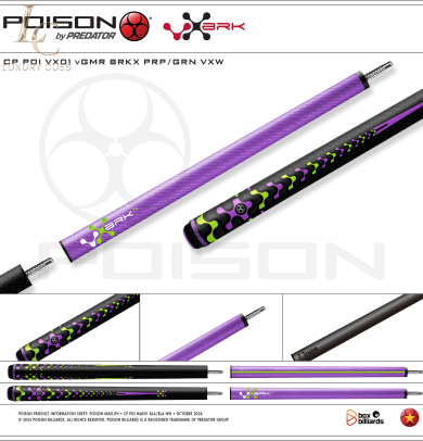 Gậy Phá/Nhảy Poison BKR-18/ Ngọn Full Carbon Chính Hãng Cao Cấp