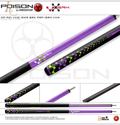 Gậy Phá Poison BKR-20/ Ngọn Full Carbon Chính Hãng Cao Cấp