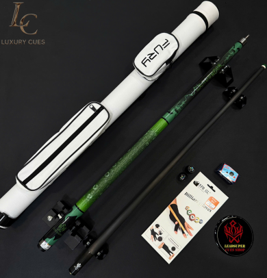 Gậy Bida Lỗ Leadsuper LS-A Xanh Lục –Ngọn Full Carbon Chính Hãng