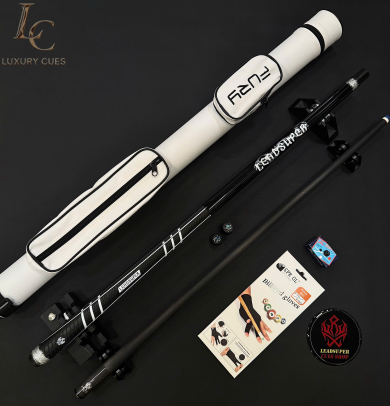 Gậy Bida Lỗ Leadsuper Dragon Đen –Ngọn Full Carbon Chính Hãng Cao Cấp