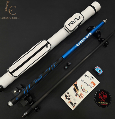 Gậy Bida Lỗ Leadsuper Dragon Xanh –Ngọn Full Carbon Chính Hãng Cao Cấp