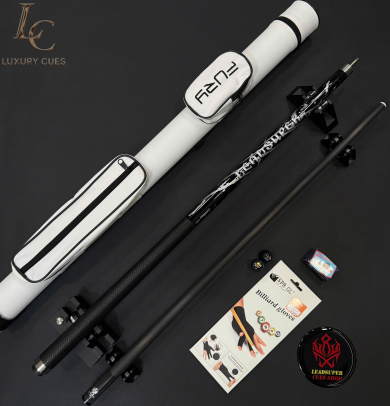 Gậy Bida Lỗ Leadsuper V2 Đen –Ngọn Full Carbon Chính Hãng Cao Cấp