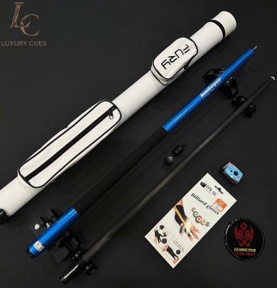 Gậy Bida Lỗ Leadsuper V1 Xanh –Ngọn Full Carbon Chính Hãng Cao Cấp