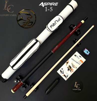Gậy bida lỗ Predator Aspire 1-5 – Gỗ Zebra Chính Hãng Cao Cấp