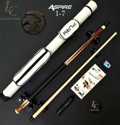 Gậy bida lỗ Predator Aspire 1-7 – Gỗ Acid Chính Hãng Cao Cấp