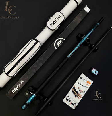 Gậy Bida Lỗ Dragon Luxury Blue–Ngọn Full Carbon Chính Hãng Cao Cấp