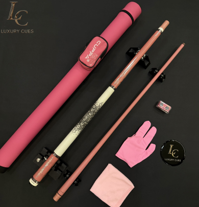 Cuppa Pink B2 Ngọn Carbon Hồng | Cơ Bida Lỗ Chính Hãng