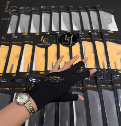 Găng tay bida Predator Second Skin Black & Gold – Phiên bản Kỷ niệm 30 năm (Tay trái)