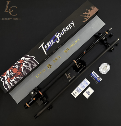 Gậy Bida Lỗ Tarik Sakura Black I-Ngọn Full Carbon Cassadin Cao Cấp